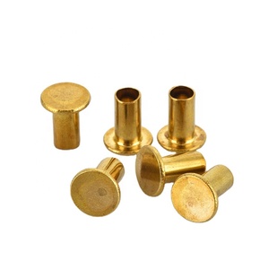 Bán Buôn Hình Dạng Khác Nhau <span class=keywords><strong>Brass</strong></span> Bán Hình Ống Đinh Tán Đầu Tròn Và Đầu Phẳng Hollow Hình Ống Đinh Tán - Product Image 2