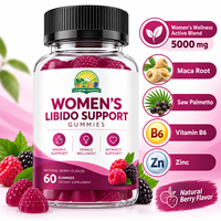 Lifegarden OEM Marque Privée – Gommes Stimulantes de la Libido Féminine – Approvisionnement Direct Usine – Équilibre Hormonal – 60 Comprimés – Complément Quotidien