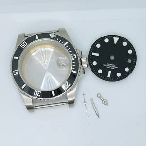 Accesorios de Reloj de Acero Inoxidable para Ensamblaje, Caja Completa Personalizada para Water Ghost de 40 mm, Movimiento <span class=keywords><strong>Citizen</strong></span> 2824/3135/8215, Calendario GMT - Product Image 6