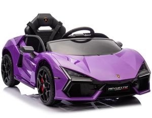 <span class=keywords><strong>Voiture</strong></span> électrique pour enfants Lamborghini Revuelto sous licence, 12V, <span class=keywords><strong>voiture</strong></span> de <span class=keywords><strong>sport</strong></span> jouet avec télécommande 2.4G pour enfants de 3 à 8 ans - Product Image 6