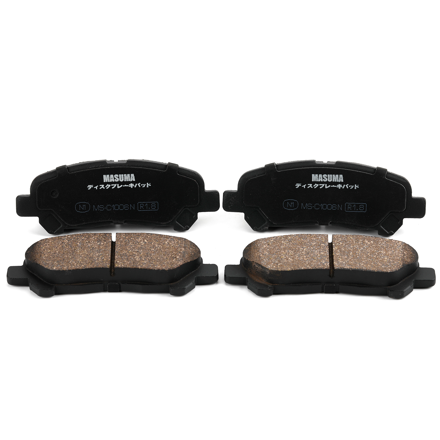 MS-C1006N MASUMA Auto Car Accessories Low Met Brake Pads Set