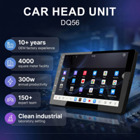 Reproductor Android para Auto de 10.1 Pulgadas con Android 15, DSP, Doble Micrófono con Reducción de Ruido, 8 Núcleos, Pantalla Multimedia Universal para Pedidos de Distribuidores