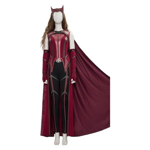 Disfraces de cosplay personalizados de la Bruja Escarlata para adultos, inspirados en la <span class=keywords><strong>película</strong></span> de televisión de Halloween, para actuaciones en eventos. - Product Image 5