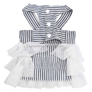 Ropa para mascotas de fábrica, vestido para perros y gatos, Sukienka DLA PSA, vestido de princesa para cachorros, malla con lazo, ropa para gatos, <span class=keywords><strong>abrigo</strong></span> para mascotas, vestido para perros - Product Image 3