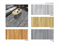 Vente en gros de rouleau de revêtement de sol en vinyle PVC gris de style design européen résistant à l'usure pour une utilisation intérieure pour des projets de cuisine et d'hôtel