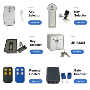 Europe Standard Automatic <strong>Gate</strong> Central <strong>Motor</strong> Key Switch Release Box Shutter Garage Door Openers with Key <strong>Cylinder</strong> Rolling Switch - Product Image 6