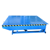 Niveleur de quai télescopique de 10 tonnes, rampe de quai pour entrepôt de fret, plateforme de chargement hydraulique