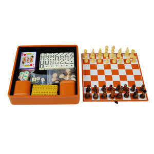<span class=keywords><strong>Scacchiera</strong></span> in pelle sintetica personalizzata con gioco. Checker Storage internazionale Set di giochi a <span class=keywords><strong>scacchi</strong></span> - Product Image 1