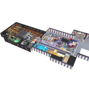 Equipo de Juegos Interior Comercial Todo en Uno, Parque de Trampolines Personalizado, Circuito Ninja, Piscina de Pelotas Interactiva para Niños, OEM - Product Image 2