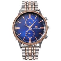 Reloj de Cuarzo de Aleación para Hombre, Edición Limitada 2023, con Caja de Regalo, Correa de Cuero, Bolígrafo, Collar, Cinturón, Perfume y Batería Externa