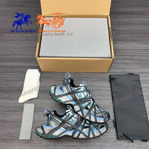 Chaussures de sport rétro de luxe en maille polyuréthane de haute qualité, baskets de marche et de course à lacets avec semelle extérieure souple en TPU 3XL - Product Image 3