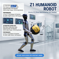TERKOBOT MagicBot Z1 Robot Humanoide Bípedo con 50 Articulaciones, Navegación Autónoma, Diálogo con IA, I+D de Robots Humanoides