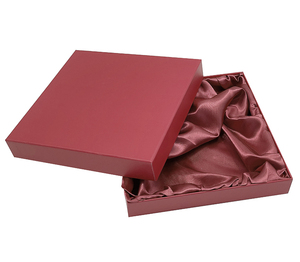 Khăn Sang Trọng Hộp Quà Tặng Tùy Chỉnh Thiết Kế Nắp Và Dưới Hộp Đồ Trang Sức Các Tông Quần Áo Đồ Lót Bao Bì Hộp Satin Chèn Cho Túi Xách - Product Image 3