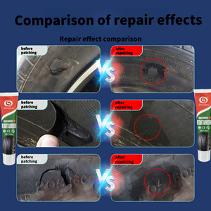 غراء فوري مقاوم للماء 50 جم لإصلاح السيارة مانع تسرب نعل مطاطي قابل للارتداء للبناء والنقل سيليكون - Product Image 3