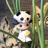 Boîte mystère avec personnage assorti, adorable panda