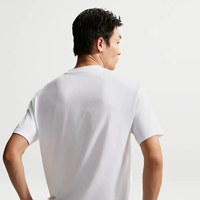 T-shirt d'été confortable et décontracté pour hommes, imprimé, à manches courtes, polyvalent, sportif, en pur coton