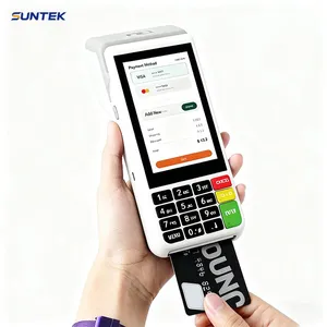 <span class=keywords><strong>Terminal</strong></span> <span class=keywords><strong>de</strong></span> point <span class=keywords><strong>de</strong></span> vente portable Suntek 4 pouces Android 13 avec imprimante thermique 58 mm et lecteur <span class=keywords><strong>de</strong></span> cartes NFC - Product Image 1