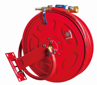 Enrouleur manuel pour tuyau d'incendie à oscillation, pression de 16 bar, raccord DN25, longueur 30 mètres