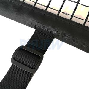 PHURW Filets de rangement de <span class=keywords><strong>coffre</strong></span> avec tige en aluminium Filet de barrière de voiture pour chien SUV Filet de sécurité de voiture en nylon solide pour <span class=keywords><strong>VOLVO</strong></span> <span class=keywords><strong>XC60</strong></span> 2010-2021 - Product Image 3