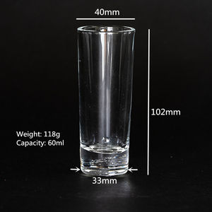 60ml 卸売 クリア ショットグラス - Product Image 2