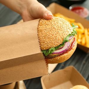 High Quality Lunch Kraft Paper Grocery Bulk <b>Bread</b> <b>Bags</b> Sack Lunch Recyclable Snack <b>Bags</b> Premium Beautiful Quality Paper <b>Bag</b> - Product Image 6
