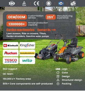 เครื่องตัดหญ้าอัตโนมัติแบบนั่งขับ Zero Turn สำหรับอุตสาหกรรม รุ่น DIY พร้อมแบตเตอรี่ลิเธียม Lzt38li ได้รับการรับรองมาตรฐาน CE GS - Product Image 2