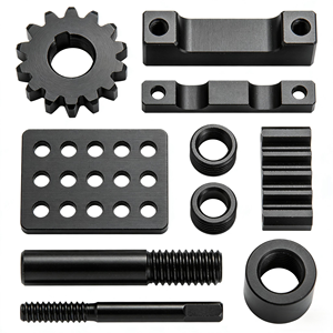 Pièces de fraisage CNC personnalisées en usine Service de prototypage rapide Pièces de jouets en plastique CNC personnalisées Usinage CNC 5 axes ABS en aluminium - Product Image 1