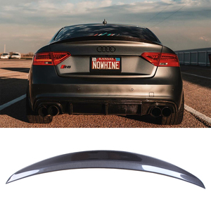 สำหรับ A5 B8.5 B8 4ประตู Sportback คาร์บอนไฟเบอร์สไตล์8TA ด้านหลังสปอยเลอร์ลำตัวปีก2009-2017 - Product Image 1