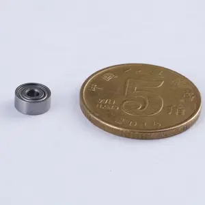 Miniatur Ball Bearing presisi tinggi pabrikan 2x5x2.5mm L520zz MR52ZZ bantalan bola baja padat