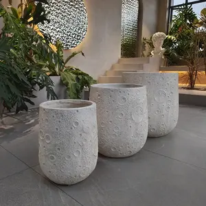 Plants Pots 2024 New For Home And Garden Decoration Europe Customized Round Design Factory Price Large Planter Pot Style Outdoor