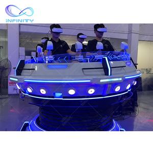 Infinity Venta Caliente Ganar Dinero <span class=keywords><strong>Vr</strong></span> 9D Cine Máquina 6 Dof Plataforma de Movimiento Volador 9D Realidad Virtual <span class=keywords><strong>Vr</strong></span> <span class=keywords><strong>Super</strong></span> Ufo Para Exteriores - Product Image 2