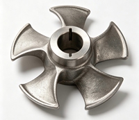 Impeller de pompe chimique en acier inoxydable moulé par gravité SS304 SS316 CF8 CF8M pour liquides corrosifs