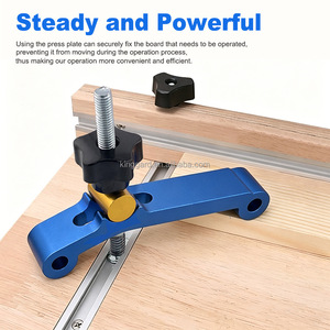 Morsetto di posizionamento rapido per banco da lavoro, blocco di fissaggio scorrevole per binario a T e binario per troncatrice, per lavorazione del <span class=keywords><strong>legno</strong></span> - Product Image 3