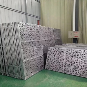 OEM bên ngoài bức tường Ốp trang trí nhôm đục lỗ mặt tiền Bảng điều khiển - Product Image 5