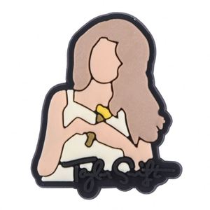 Nuevos adornos para zapatos tipo Clog, personalizables con la imagen de las cantantes Pop <span class=keywords><strong>Taylor</strong></span> <span class=keywords><strong>Swift</strong></span> y Karol G - Product Image 5