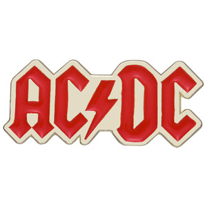 Broches et médailles de style punk en alliage peint de la groupe ACDC pour la vente en gros - Lettre personnalisée et décoration simple - Product Image 4