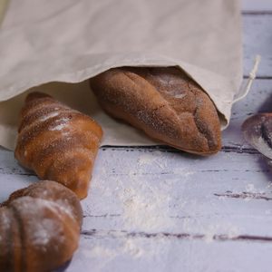 Tái Sử Dụng Linen Dây Kéo <span class=keywords><strong>Pouch</strong></span> Tùy Chỉnh Túi Bông Cho Sourdough Bánh Mì Quà Tặng Đóng Gói Có Tính Năng Tái Chế Tính Năng - Product Image 6