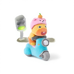 Pequeño y Lindo Peluche <span class=keywords><strong>de</strong></span> Capibara <span class=keywords><strong>LuLu</strong></span> en Moto, Nuevo Diseño, 13 cm, Relleno <span class=keywords><strong>de</strong></span> Poliéster y Algodón PP, Juguete Animal para Regalo - Product Image 5