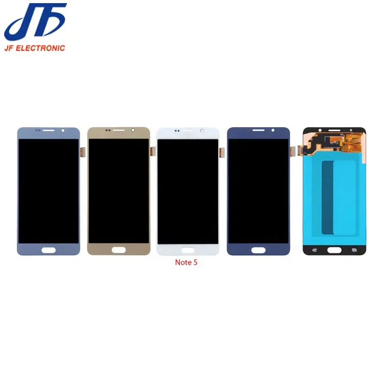 Layar Lcd OLED untuk Samsung Galaxy Note 5 N920 Lcd Layar Sentuh Rakitan Panel Pantalla