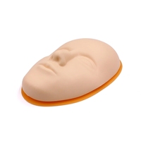 Tête de Mannequin 5D pour la pratique du tatouage Facial, accessoire d'entraînement, de maquillage Permanent, en Silicone, pour lèvres, sourcils, peau, nouvelle collection