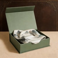 Boîte cadeau de luxe personnalisée, style livre, décorée, avec finition mate et estampage à chaud or, pour bijoux et emballages de boutique