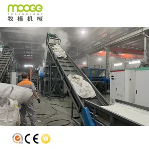 1000 Kg/H Agriculture LDPE PE Film Washing Line Waste PP Bag Recycling Plastic Recycling Machine