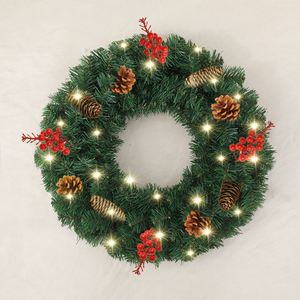 New <b>Christmas</b> <b>Wreath</b> Decoration Realistic Flower <b>Wreath</b> <b>for</b> Window Display Hanging on the Door <b>for</b> <b>Christmas</b> Decoration - Product Image 4