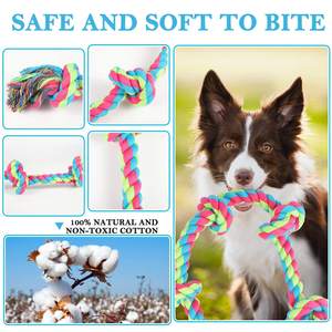 Lynpet ağır köpek oyuncağı oyuncaklar büyük agresif checheiçin 5 knot yıkılmaz köpek römorkör oyuncak sıkıntı için - Product Image 4