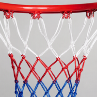 Filet de basket-ball professionnel robuste en nylon à 12 boucles pour entraînement extérieur – Grande Vente