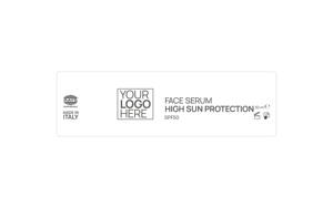Suero Facial Italiano con Protección Solar SPF50 UVA/UVB con Granada, Protector Solar Diario Ideal para Uso Diario, para Venta de Exportación - Product Image 3