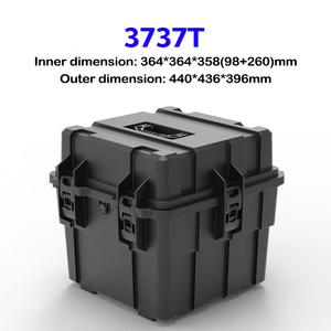 New Design Plastic <strong>Case</strong> for 12" Vinyl <strong>Record</strong> Carrying <strong>Case</strong> Waterproof Instrument Equipment Safety Protection Box for Red Wine - Product Image 2