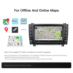 Autoradio Android 8 cœurs GPS pour Benz <span class=keywords><strong>SLK</strong></span> 200K/<span class=keywords><strong>SLK</strong></span> 350/SLK300/<span class=keywords><strong>SLK</strong></span> <span class=keywords><strong>280</strong></span> Stéréo Multimédia Carplay Auto WIFI PAS de DVD - Product Image 6