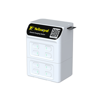Armoire de location intelligente 8 emplacements en ABS pour ventilateurs et batteries externes à double usage