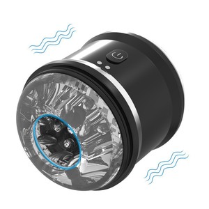 Godet de masturbation masculin transparent à 10 fréquences avec aspiration automatique, Godet d'avion, Jouets sexuels pour hommes - Product Image 1